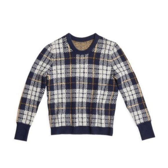 COURT AND ROWE Cozy Bouclé Plaid Sweater - Picture 3 of 7